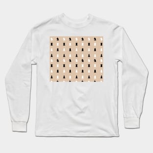 Chess Pattern Long Sleeve T-Shirt